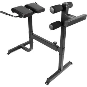 Roman Chair Hyperextension Bench Adjustable Hyperextension 90 Degree Strength Roman Chair with Handle, Ab Bench Multi-Functional Weight in Kuwait