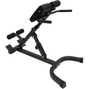 Roman Chair Hyperextension Bench 330lbs Roman Chair Back Extension Machine Foldable Ab Sit up Bench Adjustable Hyperextension in Kuwait