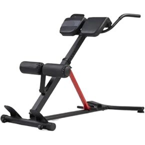 Roman Chair Hyperextension Bench Foldable Hyperextension Roman Chair Back Extension Home Gym Sit up Bench for Glute Ab Workouts Optional Adjustment Incline in Kuwait