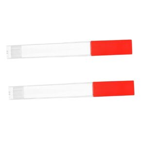 2pcs Robust Plastic Thermometer Holder Bath Thermometer Safety Case Under Tongue Storage Tube in Saudi Arabia