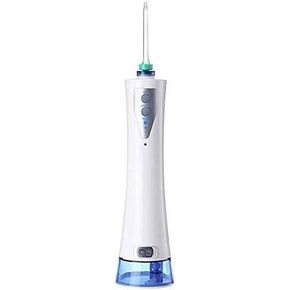 Cordless Water Flosser Rechargeable Portable Oral Irrigator for Travel & Home – 3 Cleaning Modes,USB Charging, IPX7 Waterproof,Dental Oral Irrigator for Home Travel,180ML,White in Kuwait