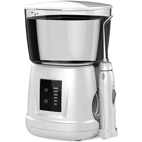 Water Flosser Electric Dental Countertop Professional Oral Irrigator for Teeth, 1000ML Professional Oral Irrigator Family Dental Flosser with 6 Multifunctional Jet Tips in Kuwait