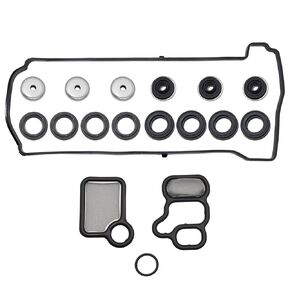 Engine Cylinder Valve Cover Gasket Set Compatible with Acura Honda Accord Civic CR-V Element CSX RDX RSX TSX - Replace VS50614R ES73071 in Kuwait