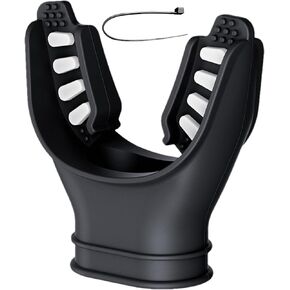 Diving Mouthpiece Comfortable Snorkel Replacement for Standard Diving Regulator Wear Resistant Equipment Accessory for Underwater Adventures Home Pool Training and Travel Lasting in Kuwait