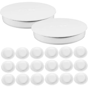 20pcs Plastic Downspout Pipe Caps Drain Pipe Accessories for Water Buildup Prevention End Caps for Homeowner Water Damage in Kuwait