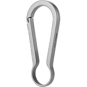 KEEPO LINK Carabiner Clip Hook, 2.36" Titanium Rope Connetor Small Snap Clamp for Keychain Key Rings，Quick Link for Outdoor Camping, Hiking, OLL04 in Kuwait