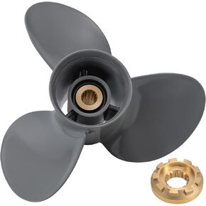 Aluminum 15.5X17 Outboard Boat Propeller fit Honda Engines BF115/135/150/200/225/250HP 15 Spline Tooth OEM 58130-ZY3-017AH, Prop RH in Kuwait