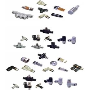 KQ2S series metric size quick-change fittings with hexagon socket, straight fitting with sealant; KQ2S08-01NS in Kuwait