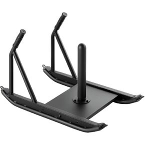 Professional Strength Training Sled, 276.6 lbs Capacity & Multi-Surface Design, Compatible with Standard Weight Plates for Home Gym & Athletic Conditioning ﻿ in Kuwait