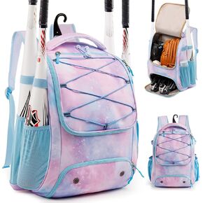 Youth Baseball Bag Backpack with Bat Holder for Boys Girls Baseball & Softball Bat Bag for T-Ball Equipment, Kids Baseball Backpack with Shoe Compartment & Glove Storage in Kuwait