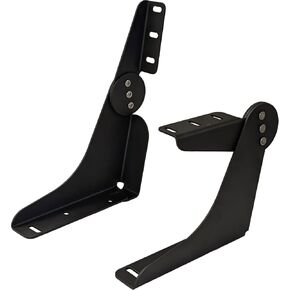 JAMMY Pinchless® Boat Seat Hinge Pair, J-1551-BL Large Black Aluminum Hinges for Pontoon, Bass Boat, and Marine Seating Applications. The Original No Pinch Design. in Kuwait