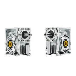 1 قطعة NRV040 علبة التروس المخفض 11 مللي متر عمود الإدخال 18 مللي متر ترس دودة الإخراج ل 0.25KW بكرة المحرك تخفيض يدوي (5 إلى 1) in Kuwait