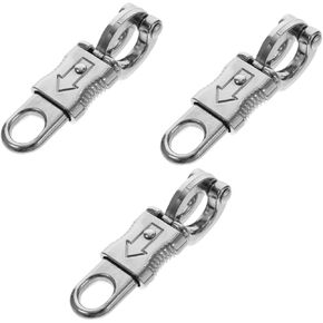 Gatuida 3pcs Hook Fixed-Eye Quick Release Snap for Use Horse Buckle for Secure Locking and Easy Emergencies in Kuwait