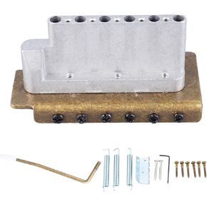 Electric Guitar Single Swing Tailpiece B, Guitar Metal B Replacement, Tlo System Set with Zinc y Iron truction, 8 Ss 3 Hook Sps Included, for in Kuwait