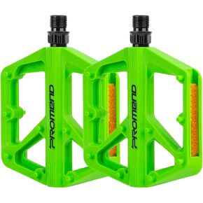 MTB Pedals Mountain Bike Pedals Non-Slip Lightweight Nylon Fiber Bicycle Platform Pedals for BMX MTB 9/16" in Kuwait