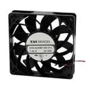 CFM-A225BF-158-597-20, DC axial Fan, Sq120x25 mm, 12 Vdc 2.4A, Ball, 5800 RPM, 185.5 CFM, TS, 3wire in Saudi Arabia
