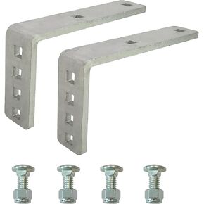 2 Pack Fender Brackets Mounts L Shaped Fit for Boat Flush Trailer 8" & 12" Fenders in Kuwait