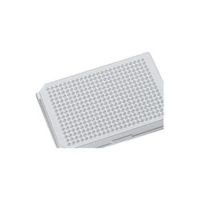 J.G. Finneran 221012 384-Well Solid Bottom Polystyrene Assay Plate, High Protein Bind, 120µL Capacity, Clear (Pack of 100) in Kuwait