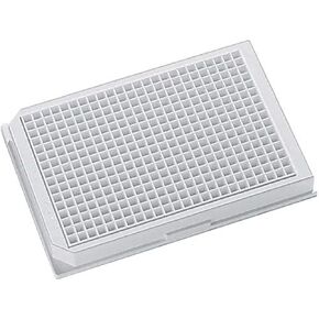 J.G. Finneran 312003 384-Well Krystal Clear Bottom Polystyrene Assay Plate with Lid, Opaque Body, Tissue Culture Treated, Black, 120µL Capacity, Black (Pack of 100) in Kuwait