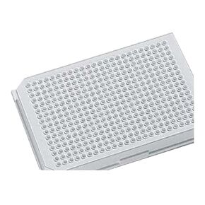 J.G. Finneran 221009 384-Well Solid Bottom Polystyrene Assay Plate with Lid, 120µL Capacity, Clear (Pack of 100) in Kuwait