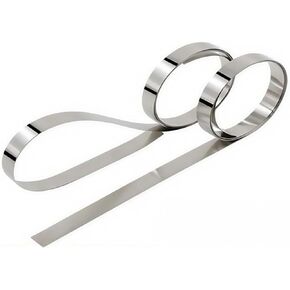 304 رقائق الفولاذ المقاوم للصدأ سمك 0.05 مم إلى 0.5 مم صفائح معدنية من الفولاذ، لوحة رفيعة رفيعة، شريط ضيق عرض 10 مم إلى 50 مم للمطبخ DIY صناعة الأعمال المعدنية الصناعية (0.05 مم * 10 مم * 1000 مم) in Kuwait