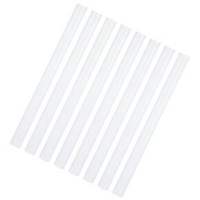 8 PCS White Plastic Rods 3/4 Inch Round Acetal Copolymer Rods 3/4 Inch Diameter and 12 Inch Length (POM-C) Round Plastic Rods 3/4 White Acetal Copolymer Rods Perfect for Non-Marring Fixtures in Kuwait