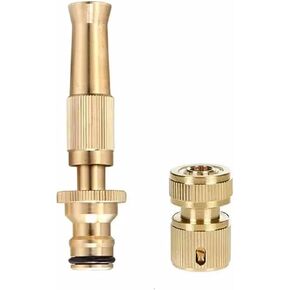 Adjustable High Pressure Watergun - Garden Hose & Car Wash Spray Nozzle(COLORLESS) in Kuwait