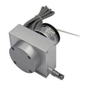 WPS/MPS Wire-Pull Type Displacement Sensor high-Precision Sensor Wire-Pull Encoder Wire-Pull Internal Thread(1500mm,4~20mA -4 Wire System) in Saudi Arabia