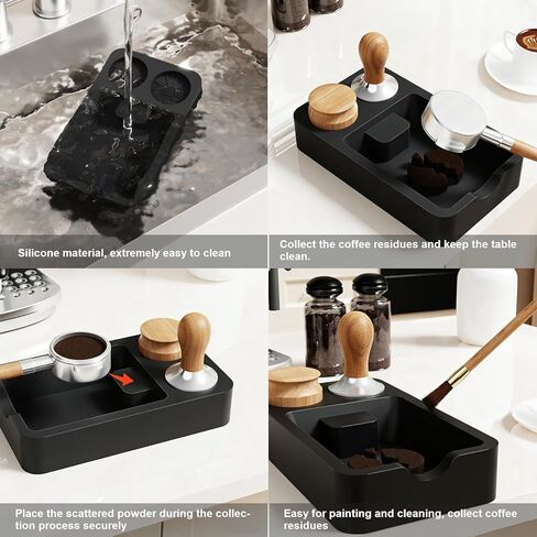 Espresso Tamping Mat, Coffee Tamper Mat, Espresso tamping station and knock box in Saudi Arabia