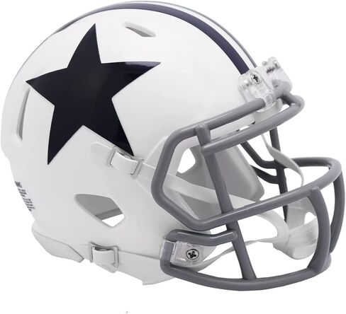 Dallas Cowboys 1960 to 1963 Throwback Revolution Speed Mini Football Helmet - New in Riddell Box in Saudi Arabia