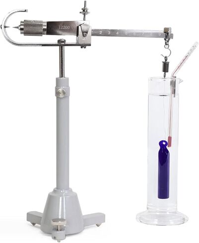 Liquid Density Specific Balance, Webster's Density Meter, Hammer Displacement 5cm 3,Accuracy 0.001, for Measuring Liquid Density in Saudi Arabia