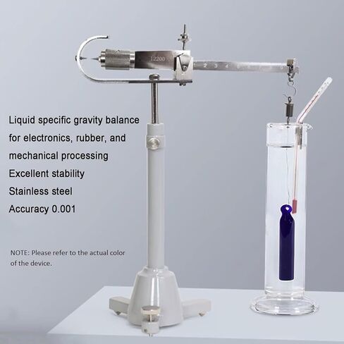 Liquid Density Specific Balance, Mechanical Weight Specific Density Scale, Measuring Range 0-2.000, Accuracy 0.001, Hammer Displacement 5cm3, for Laboratory Research School in Saudi Arabia