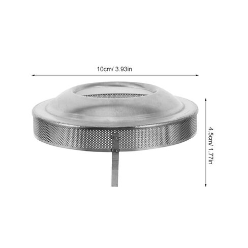 GANAZONO Cotton Candy Machine Replacement 10cm Spinner Head Mesh Cover with Press Plate Food Grade Iron Filter Screen for Home and Commercial Cotton Candy Parts in Saudi Arabia