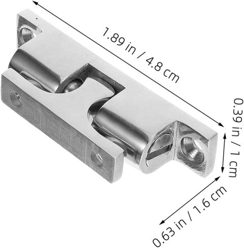 4pcs Cabinet Door Latch Stainless Steel Flush Pull Design for Secure Boat Hatch and Rv Storage Compartments Rustproof and Weather Resistant Easy to Install in Saudi Arabia