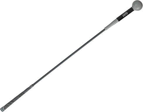 PPG Golf Swing Tempo Trainer ونادي الإحماء، عمود مرن للتدريب المتأخر، رأس كرة مرجحة متوازنة، الإحماء، ملحقات التدريب، تحسين التأرجح، أسود in Kuwait