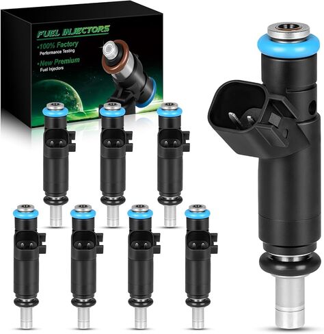Fuel Injectors 04591851AA Fit For:-Dodge Charger 5.7L 2006 2007 2008 Dakota Durango 4.7 For:-Dodge RAM 1500 For:-Chrysler 300 Aspen For:-Jeep Commander Grand Cherokee 5.7L 8pcs in Kuwait