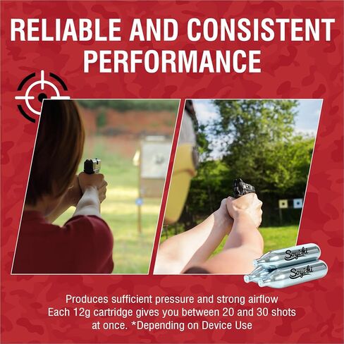 خراطيش ثاني أكسيد الكربون 12 جرام غير ملولبة لمسدس ثاني أكسيد الكربون BB، مسدس هواء، مسدس Airsoft، مسدس هواء، بندقية هوائية (25 قطعة) in Kuwait