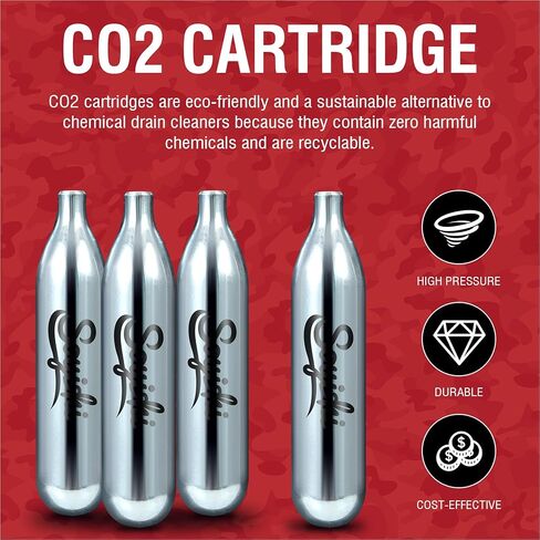 خراطيش ثاني أكسيد الكربون 12 جرام غير ملولبة لمسدس ثاني أكسيد الكربون BB، مسدس هواء، مسدس Airsoft، مسدس هواء، بندقية هوائية (25 قطعة) in Kuwait