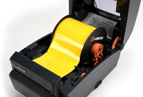 طابعة LabelTac LT4 مقاس 4 بوصات للملصقات الصناعية وعلامات السلامة - صانع ملصقات فينيل للنقل الحراري لوضع ملصقات OSHA، ووضع علامات على الأنابيب، وملصقات مخاطر الفلاش الكهربائية والقوسية، ووضع علامات على المستودعات والمرافق in Kuwait