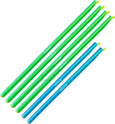 Stick N Zip Reusable Bag Seal Sticks, Food Storage Sealing Rods, BPA-Free, 7-Pack (4 Large, 3 Medium), CleanStockUSA in Saudi Arabia