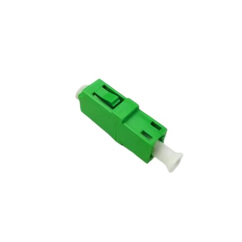 LC/APC Coupler Tin - 10 Pack - Single Mode LC/APC Fiber Couplers Set. LCAPC Fiber Adapters are Pre-Cleaned & Extend LCAPC Optical Cables. Connects SM Simplex or Duplex Cables in Kuwait
