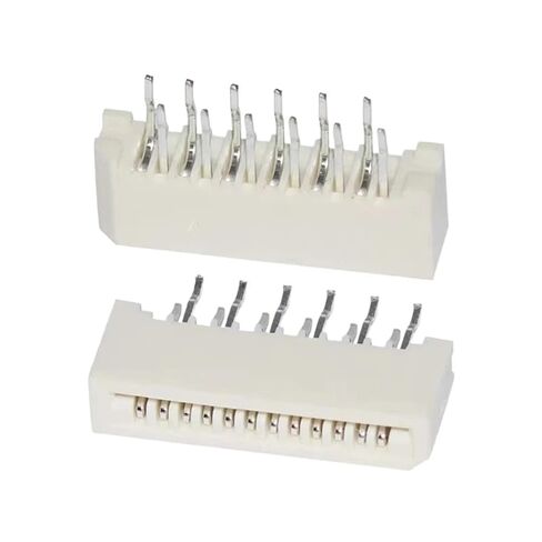 10Pcs 1.25mm FPC/FFC Connector Flexible Flat Cable Socket Double Row 4/5/6/7/8/9/10/11/12/14/16/18/20/22/24/26/28/30/32 Pin(Curved Needle (A),10 Pin) in Kuwait