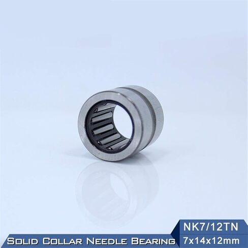 NK7/12TN Bearing 7 * 14 * 12 mm Solid Collar Needle Roller Bearings Without Inner Ring Bearing NK7/12 TN NK712 in Kuwait