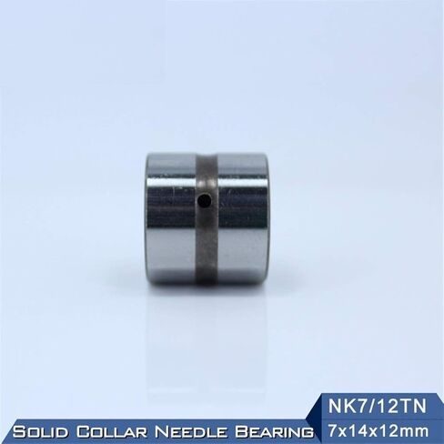 NK7/12TN Bearing 7 * 14 * 12 mm Solid Collar Needle Roller Bearings Without Inner Ring Bearing NK7/12 TN NK712 in Kuwait