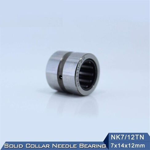 NK7/12TN Bearing 7 * 14 * 12 mm Solid Collar Needle Roller Bearings Without Inner Ring Bearing NK7/12 TN NK712 in Kuwait