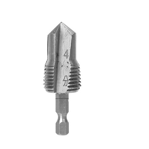 1/2" & 3/4" Water Pipe Thread Tap - 2-in-1 Drill Bit for Inner Hole Opening & Tapping (Multi-Function Tool)(2.5x6cm) in Saudi Arabia