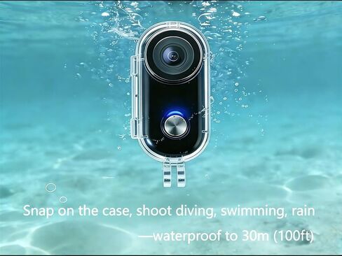 4K Thumb Action Camera - Wearable Hands-Free POV Cam, Ultra-Compact Mini Body Cam Mount Anywhere for Vlogging, Cycling, Travel & Work - Ideal for Vloggers, Cyclists & Outdoor Enthusiasts (64, GB) in Saudi Arabia