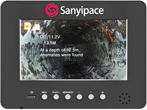 استبدال شاشة كاميرا Sanyipace Sewer، فقط لطراز Sanyipace Drain Camera S8951DM/S8951DSTM in Kuwait