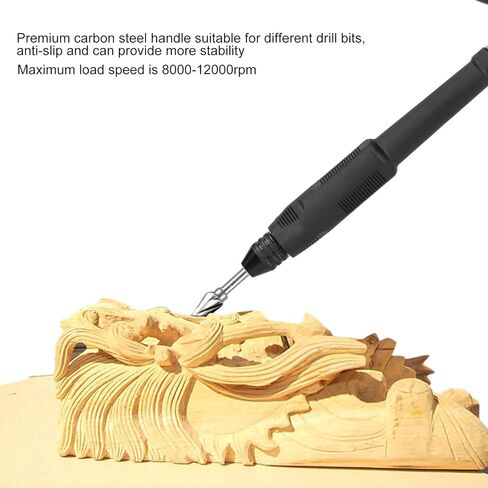 YWBL-WH 8000-12000rpm Flexible Shaft Grinder, Carbon Steel Handle for Electric Drill, 1.1m Length for Small Electric Drill and Tools in Kuwait