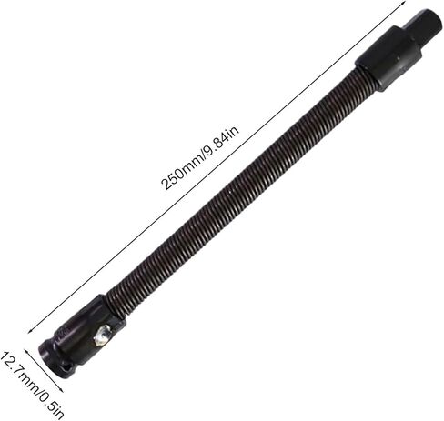 Flexible Shaft Extension Bar - 1/2 Inch,Ratchet Extension Bar,Spring-Loaded Adapter Electric Drill Tight Space Automotive DIY Project Electric Drill Tight Space Automotive DIY Project in Kuwait